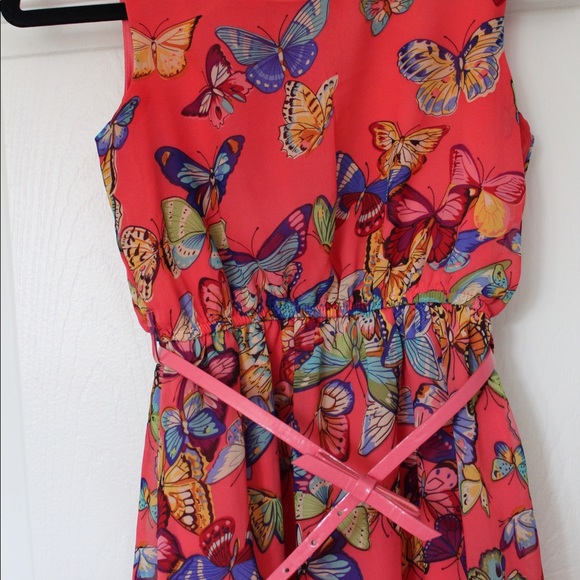 Girls Butterfly Print Dress🦋 - Picture 2 of 3